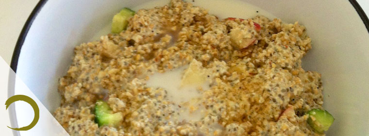 raw oatmeal