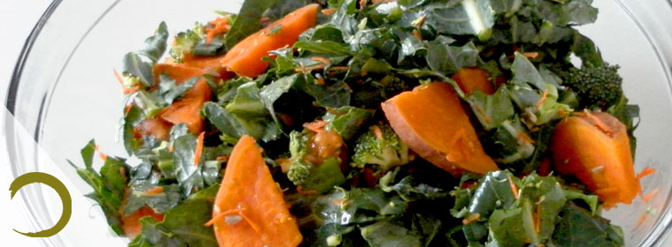 sweet kale salad