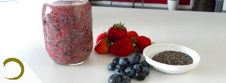 raw chia seed jam